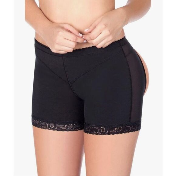 NEW Butt Lifter Boy Shorts Shapewear Butt Enhancer Control M - Picture 1 of 5